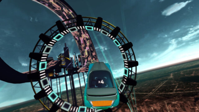 Riff Racer – Race Your Music! Gameplay Screenshot