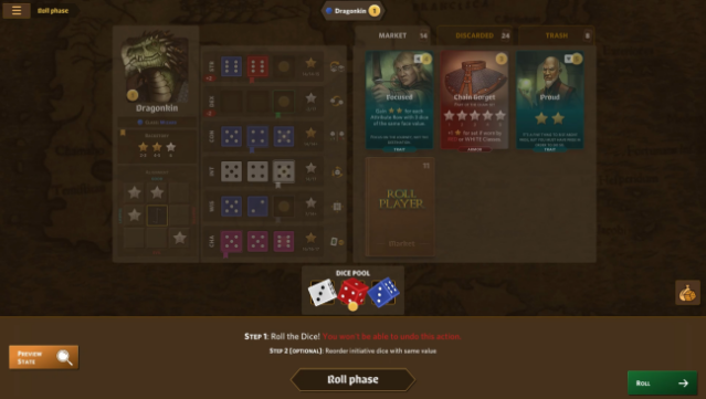 Roll Player - The Board Game Free Download gameplay