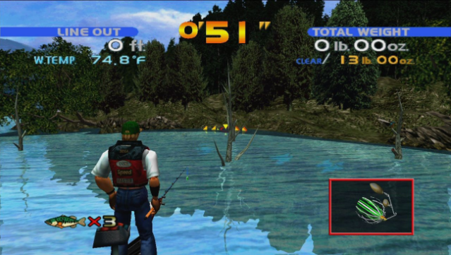 SEGA Bass Fishing Free Download gameplay