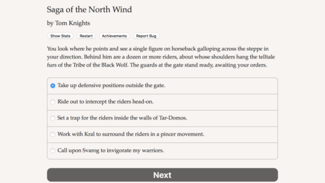 Saga of the North Wind Free Download gameplay