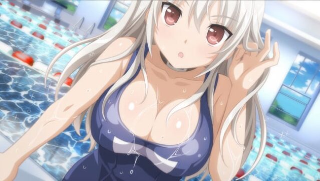 Sakura Swim Club Gameplay Screenshot