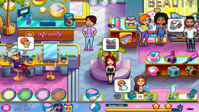 Sally's Salon: Kiss & Make-Up Free Download gameplay