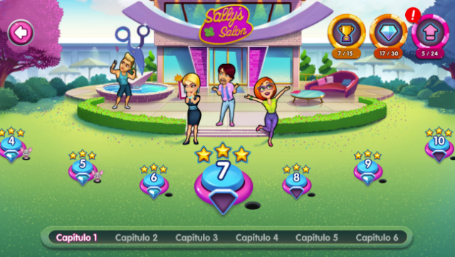 Sally's Salon: Kiss & Make-Up Free Download