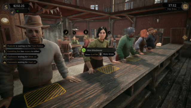 Saloon Simulator Free Download gameplay