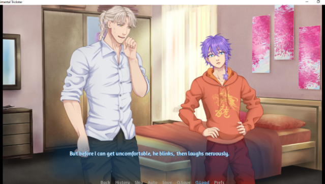 Sentimental Trickster: Yaoi BL Gay Visual Novel Free Download gameplay