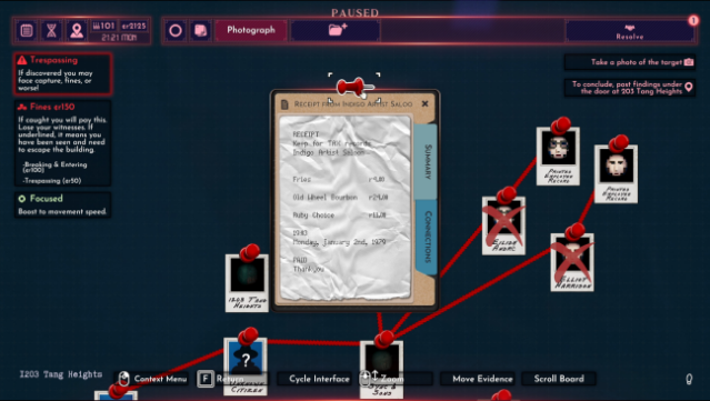 Shadows of Doubt Free Download gameplay