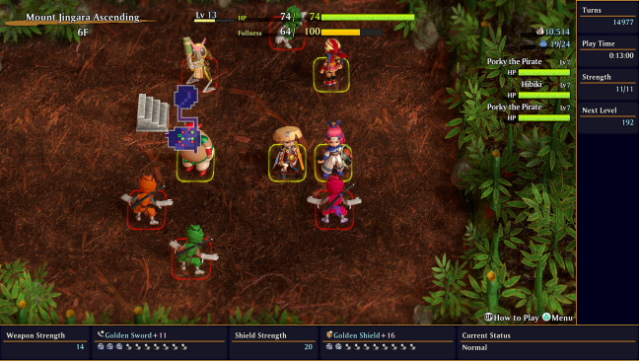 Shiren the Wanderer: The Mystery Dungeon of Serpentcoil Island Free Download gameplay