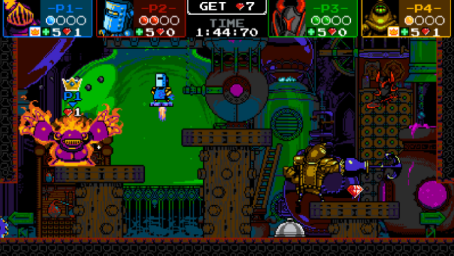 Shovel Knight Showdown Free Download gameplay