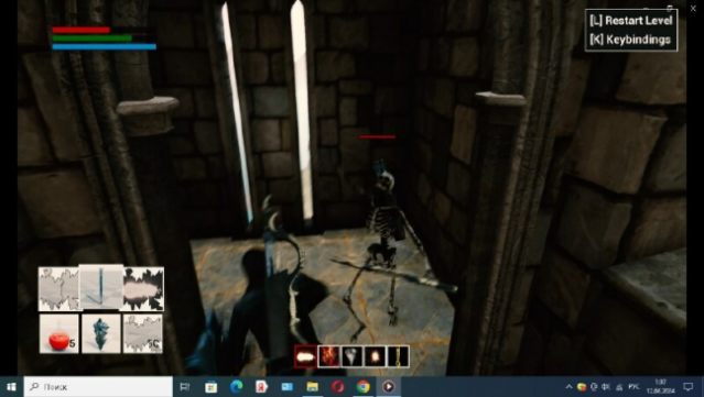 Skeletos Sword Gameplay Screenshot