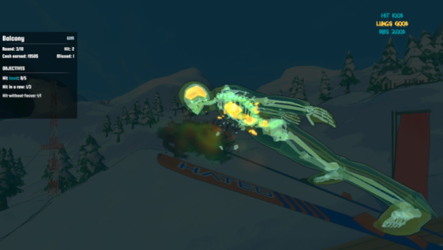 Ski Sniper Gameplay Screenshot