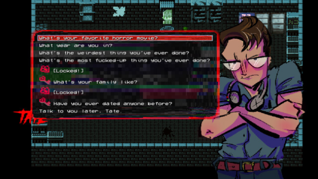 Slasher U: An + Horror Movie Dating Sim, Act PC Screenshot
