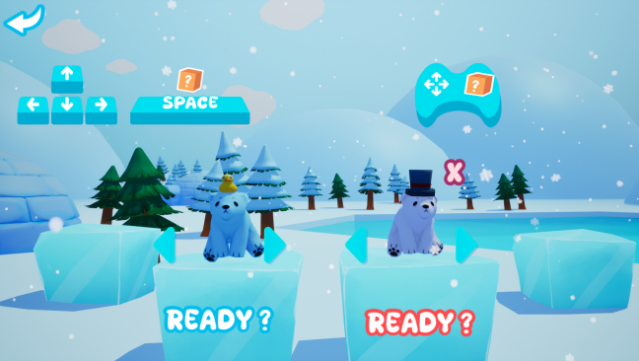 Sliding Bears Gameplay Screenshot