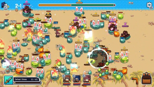 Slime Tempest Gameplay Screenshot