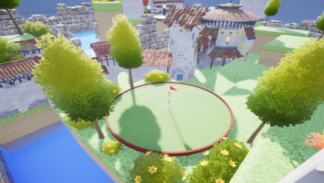 Small World of Golf Gameplay Screenshot