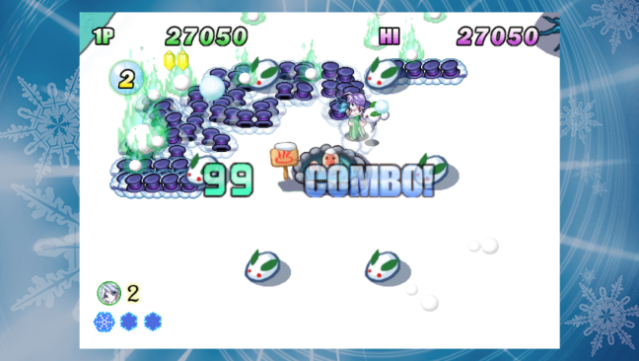 Snow Battle Princess SAYUKI Gameplay Screenshot