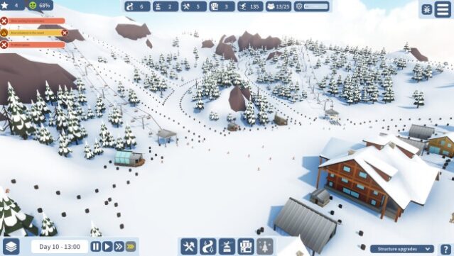 Snowtopia: Ski Resort Tycoon Free Download gameplay