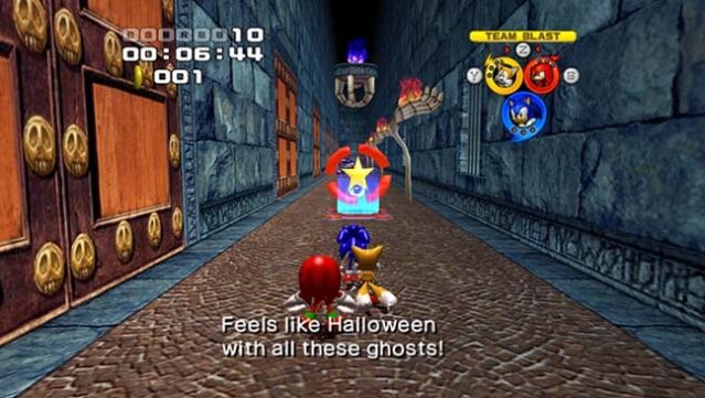 Sonic Heroes Gameplay Screenshot