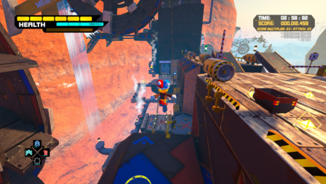 Spark the Electric Jester Gameplay Screenshot