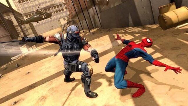 Spider-Man: Shattered Dimensions Gameplay Screenshot