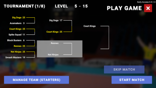 Spikair Volleyball Free Download gameplay
