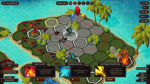 Spirits of the Hellements - TD Free Download gameplay
