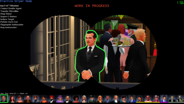 SpyParty Free Download gameplay