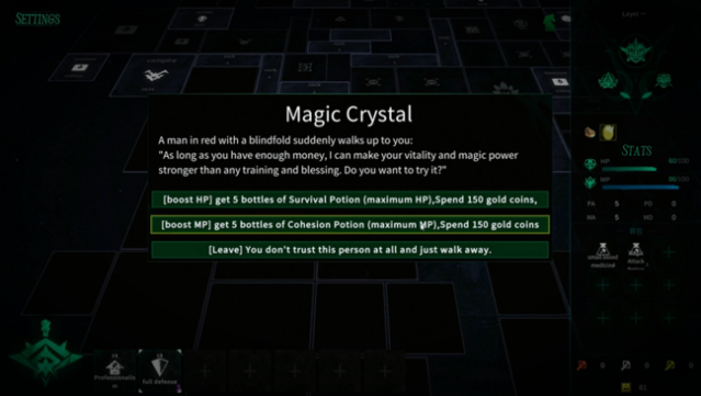 Square Dungeon Gameplay Screenshot