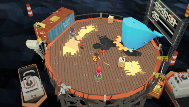 Stikbold! A Dodgeball Adventure Gameplay Screenshot