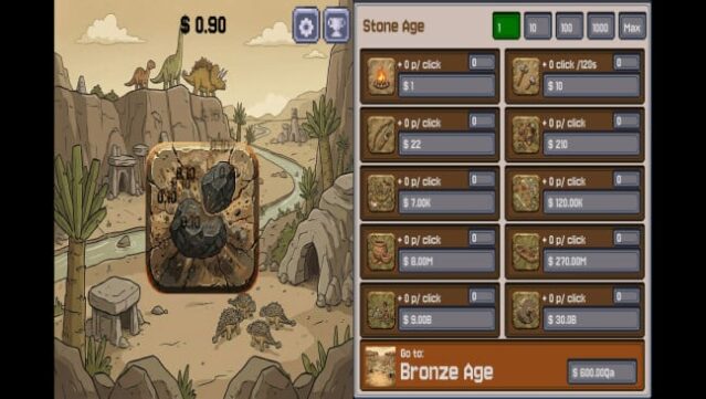 Stone to Silicon - Idle Clicker Free Download