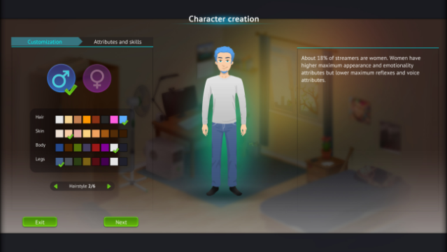 Streamer's Life Free Download gameplay