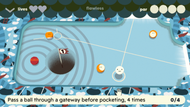 Subpar Pool Gameplay Screenshot