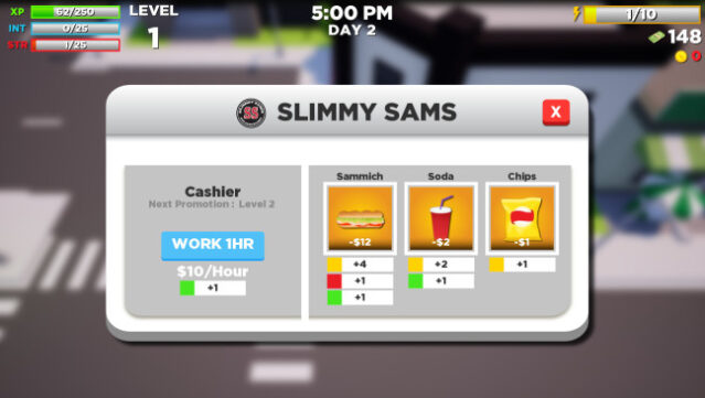 Super Life Gameplay Screenshot