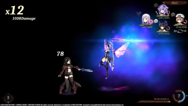 Super Neptunia RPG Free Download gameplay