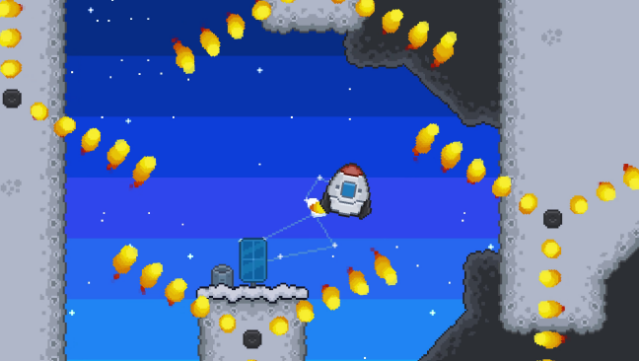 Super Rocket Ride Gameplay Screenshot