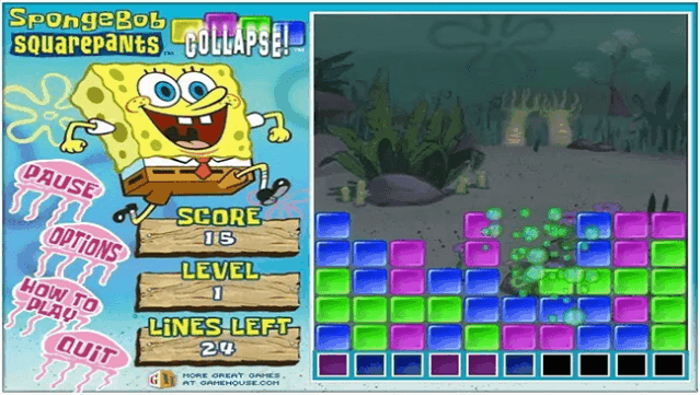 Super SpongeBob SquarePants Collapse! Free Download gameplay