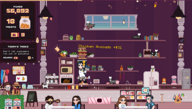Supurr Cat Cafe: Sandwich Rush Free Download