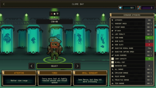 Survivor Mercs Gameplay Screenshot
