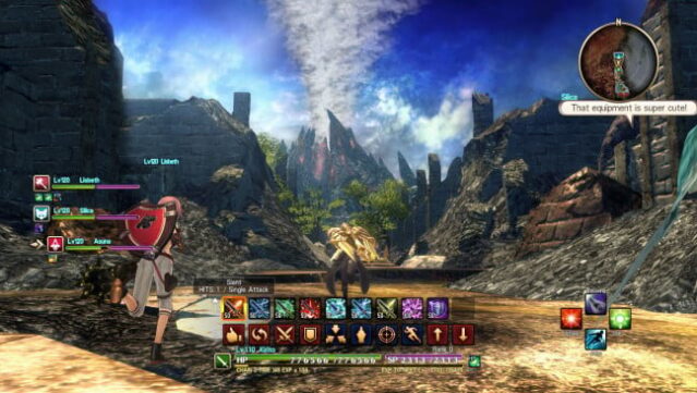 Sword Art Online: Hollow Realization Deluxe Edition Gameplay Screenshot