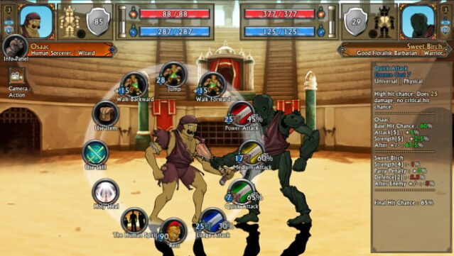 Swords and Sandals 3 Redux Free Download gameplay