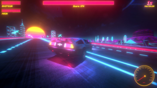 Synthwave Fury Free Download gameplay