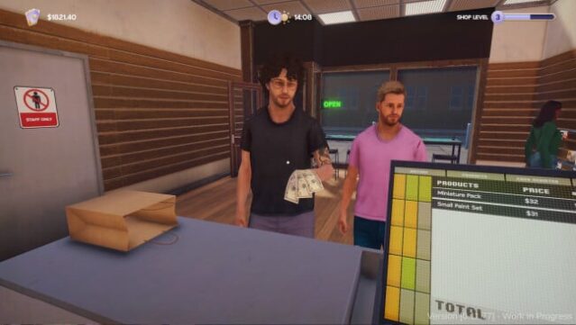 Tabletop Game Shop Simulator Free Download gameplay