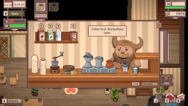 Tailside: Cozy Cafe Sim Free Download