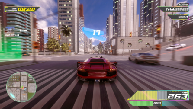 Taxi Rush Gameplay Screenshot