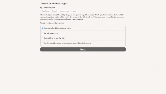 Temple of Endless Night Free Download