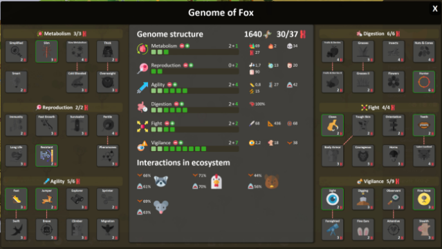Territory: Animals Genetic Strategy Free Download gameplay