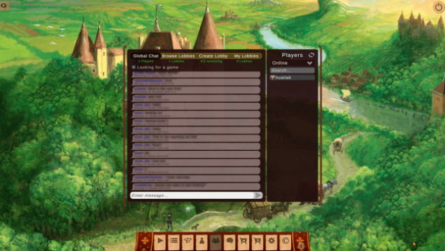 The Castles of Burgundy Gameplay Screenshot