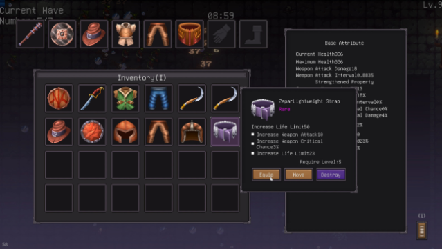 The Dark Survivors Gameplay Screenshot