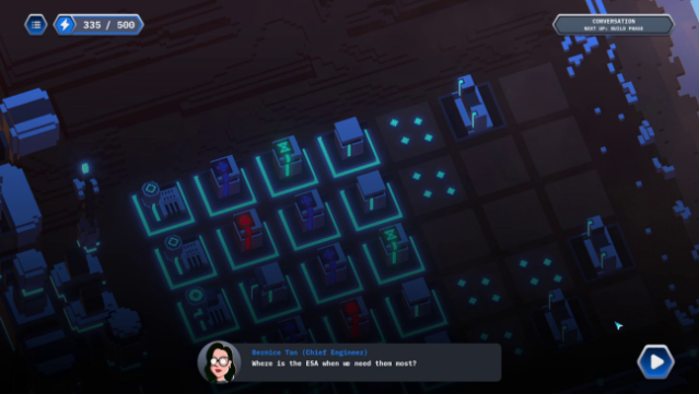 The Echoes of Mars Gameplay Screenshot