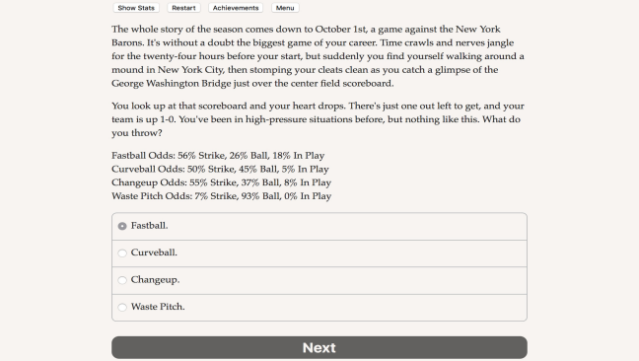 The Fielder’s Choice PC Screenshot