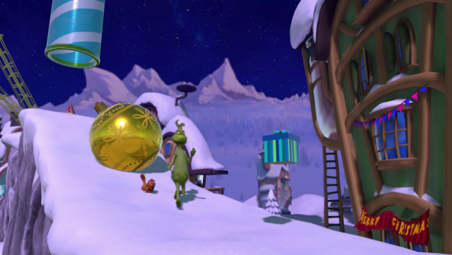 The Grinch: Christmas Adventures Gameplay Screenshot